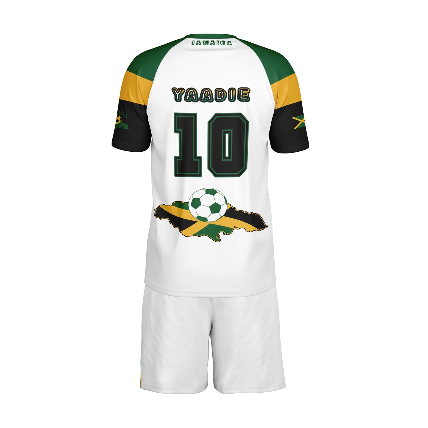 Jamaica Soccer Set White 