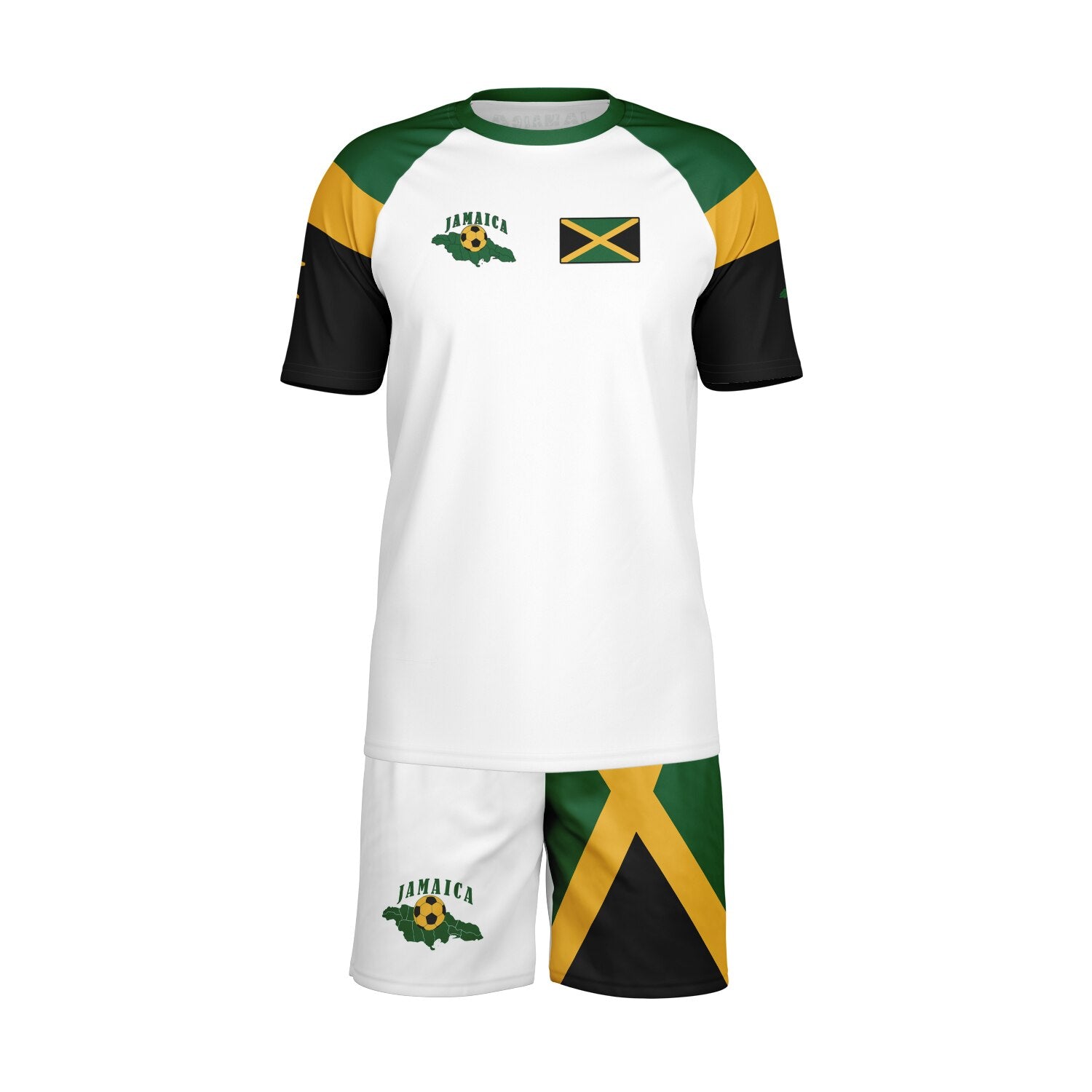 Jamaica Soccer Set White 