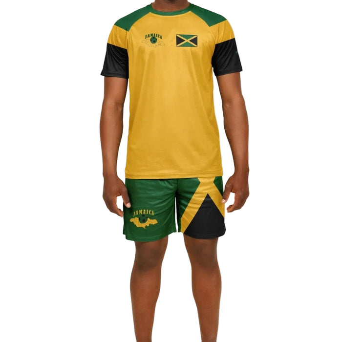 Jamaica National Team Soccer Set Yellow