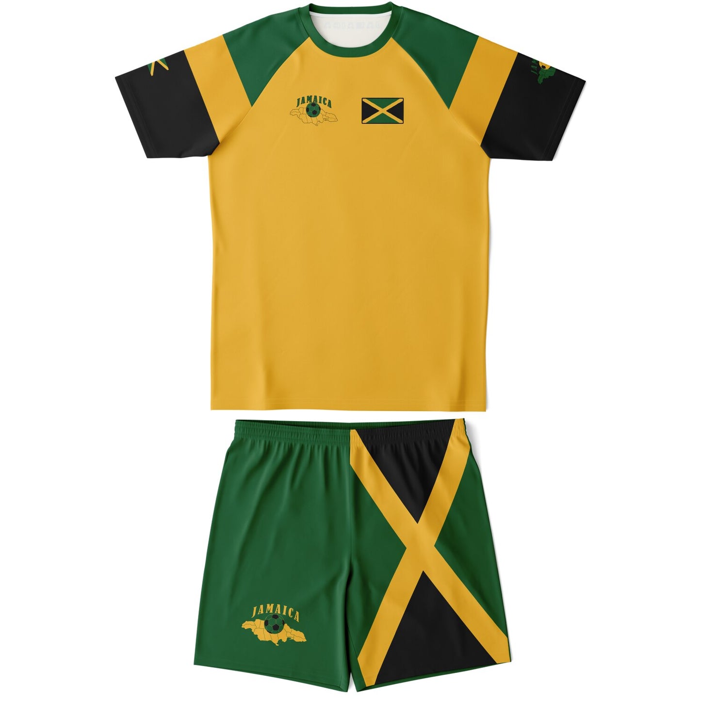 Jamaica Soccer Set Yellow