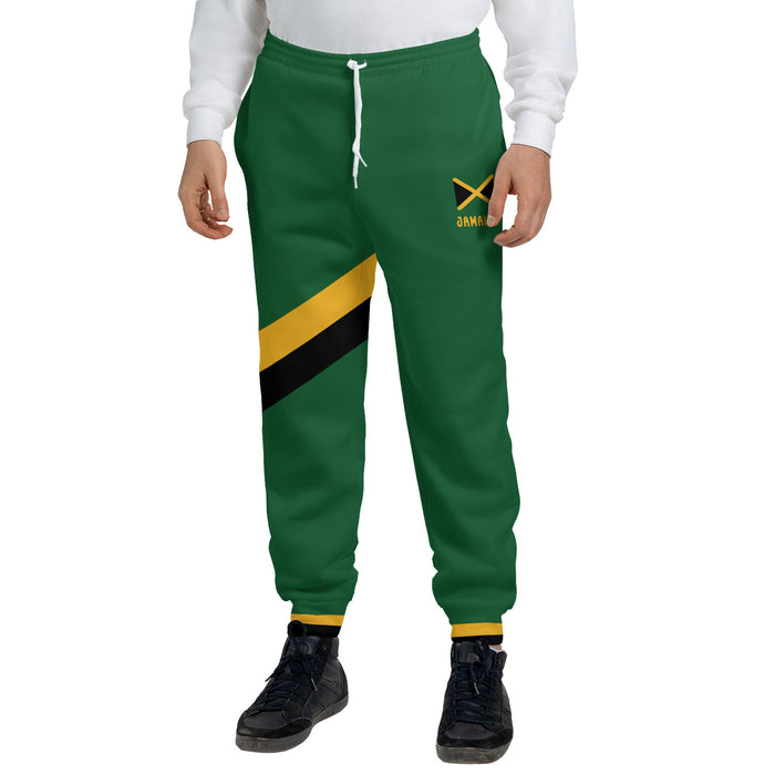 Jamaica Jogger Sweatpants - Yaadie Pride Green