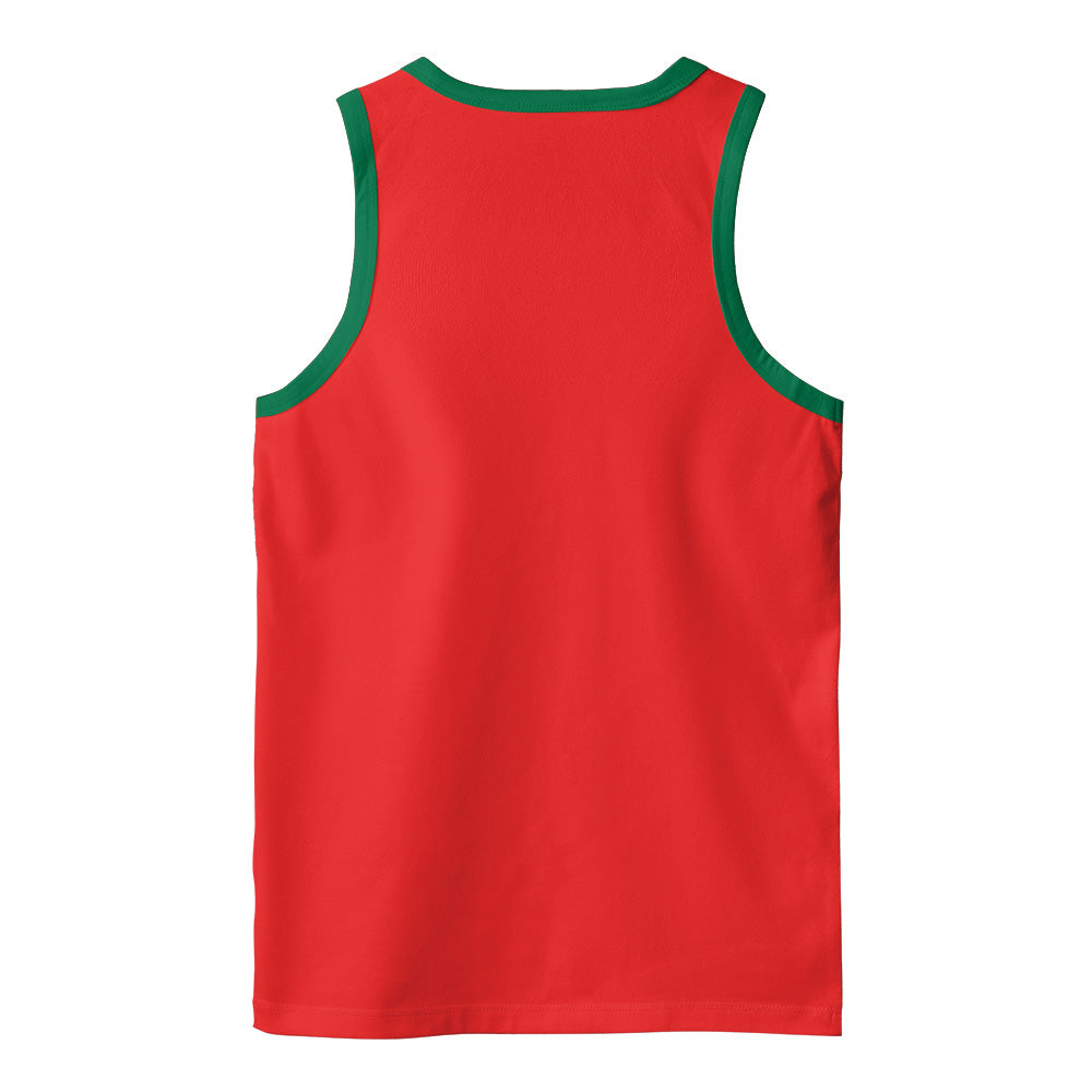 Rasta Tank Tops - Lion of Judah Red