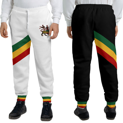 Rasta Lion Of Judah Jogger Sweatpants - WB