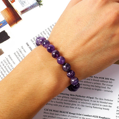 Amethyst Beaded Bracelets