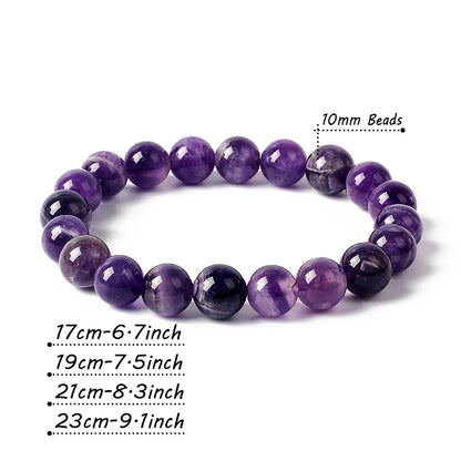 Amethyst Beaded Bracelets