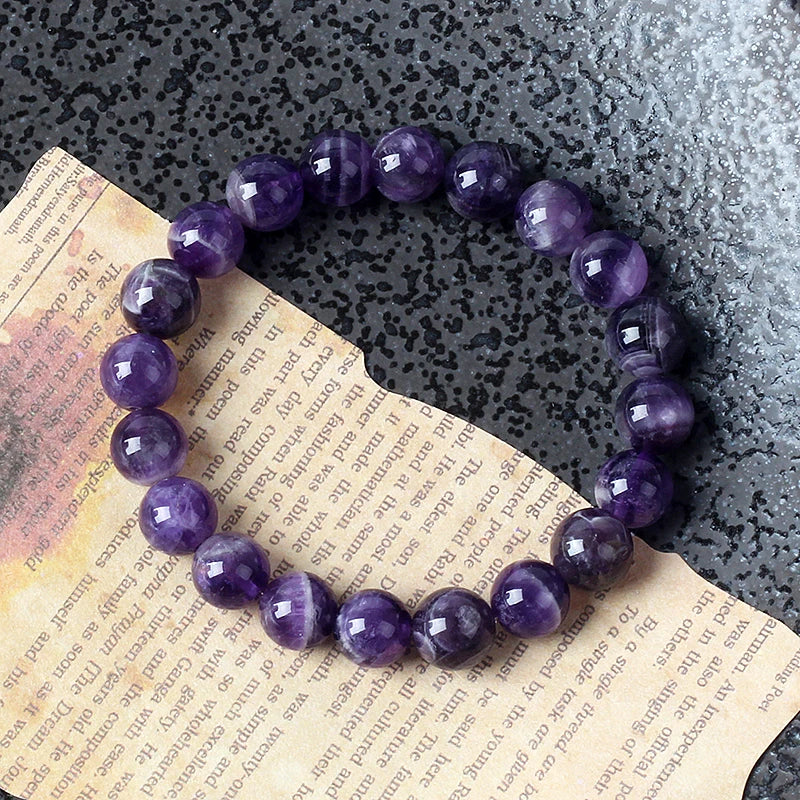 Amethyst Beaded Bracelets