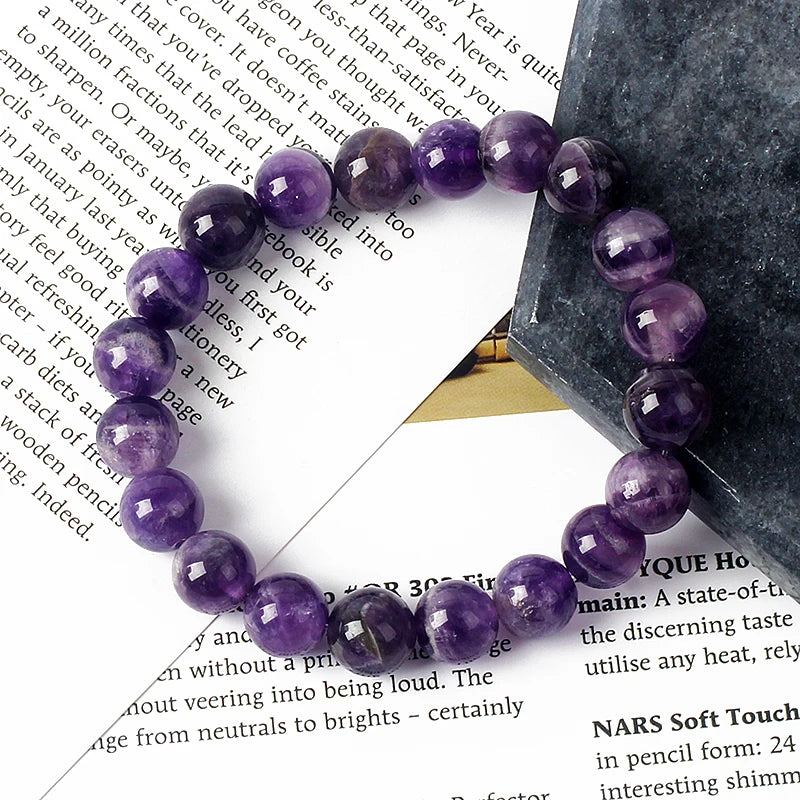 Amethyst Beaded Bracelets