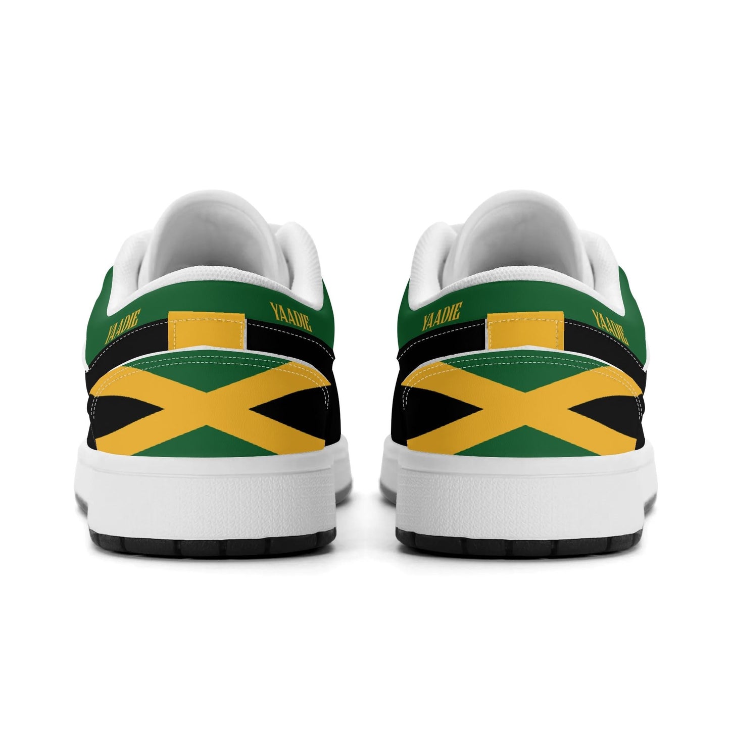 Jamaica Map Low Tops - Black - Jamrock Low