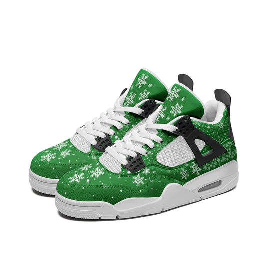 Christmas Shoes - Snow Sneakers Green