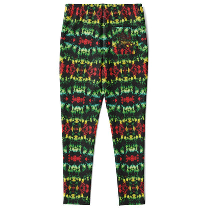 Rasta Track Pants - Lion Of Judah Splatter