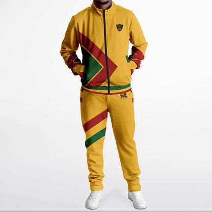 Rasta Tracksuit - Lion Of Judah Yellow