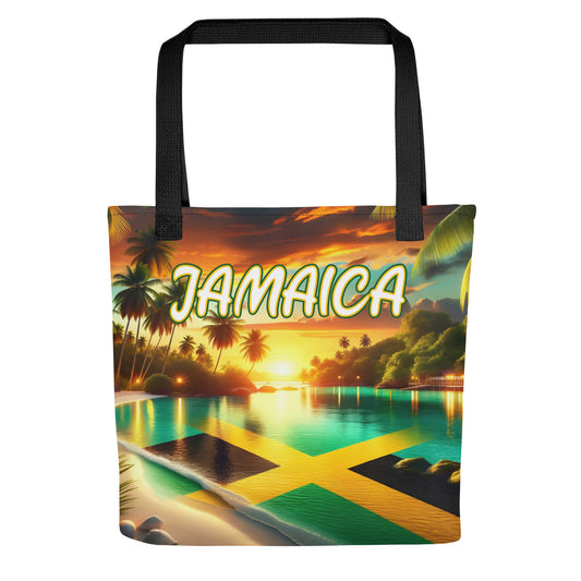 Jamaican Beach Tote Bag