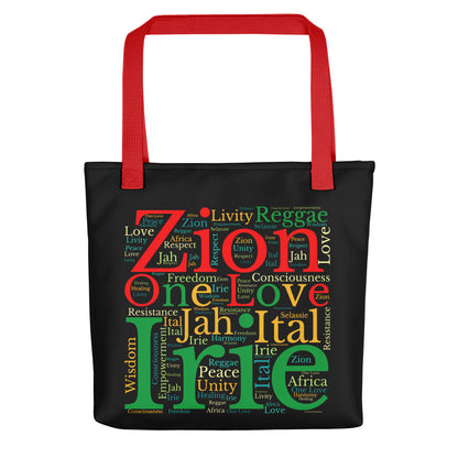 Jamaican Tote bag - Lion Of Judah