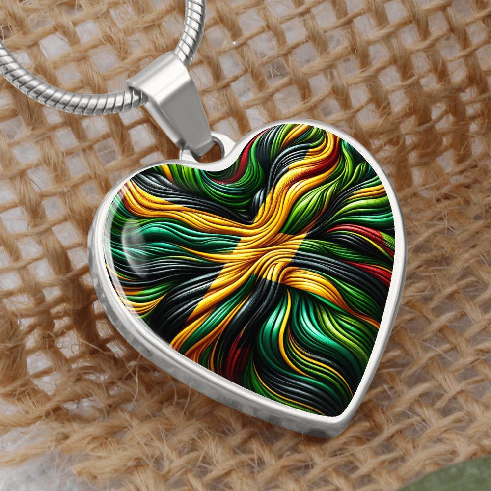 Jamaican Jewelry Pendant Necklace