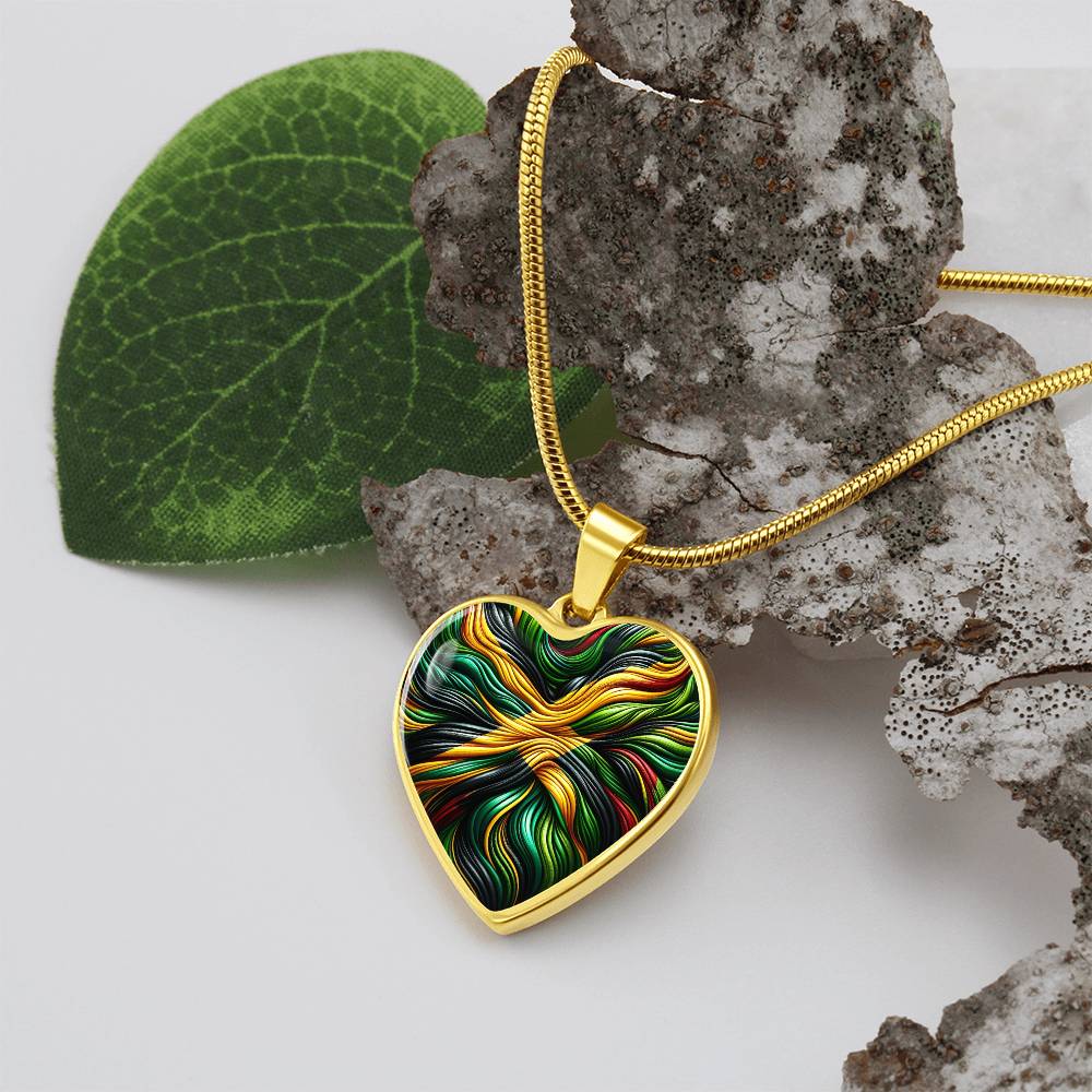 Jamaican Jewelry Pendant Necklace