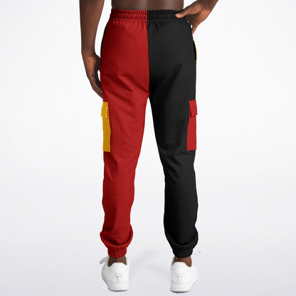 Colorful Casual Cargo Sweatpants