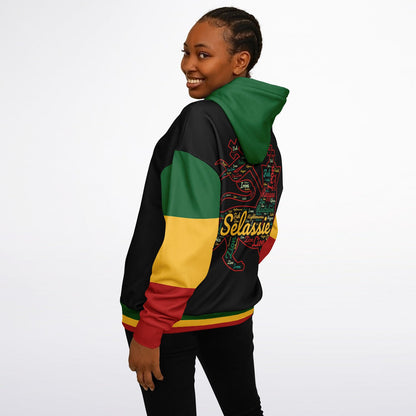 Rasta Heavyweight Pull Over Hoodie