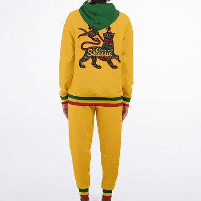 Rasta Casual Zip Hoodie & Jogger Set