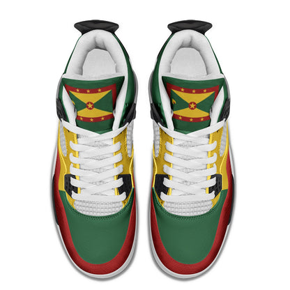 Grenada Mid Top Sneakers flag colors