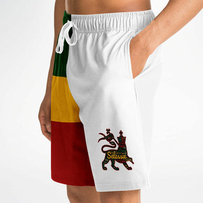 Rasta Athletic Shorts