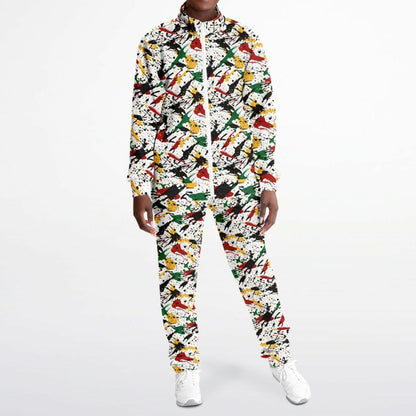 Rasta Splatter Tracksuit