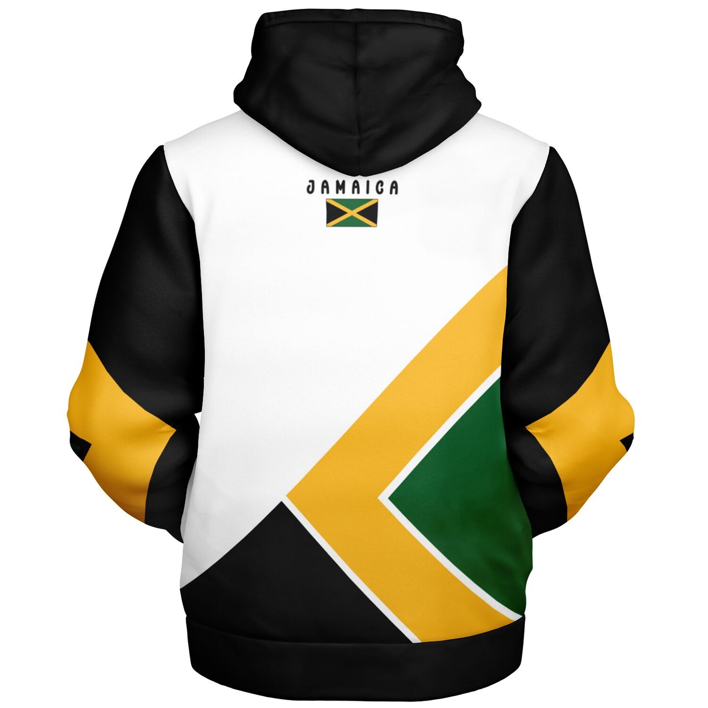 Jamaica Fleece Lined Zip Up Hoodie