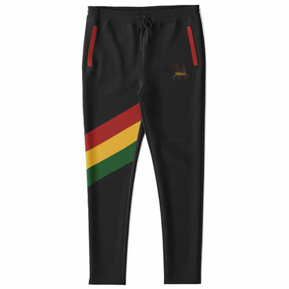 Rasta Track Pants - Ocho Rios Stripe Black - Athletic