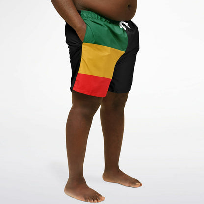 Rasta LOJ Plus-size Swim Trunks