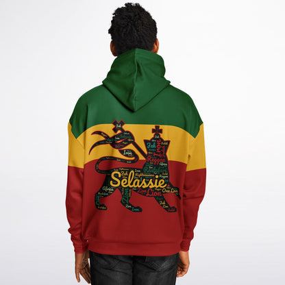 Rasta Heavyweight Pull Over Hoodie