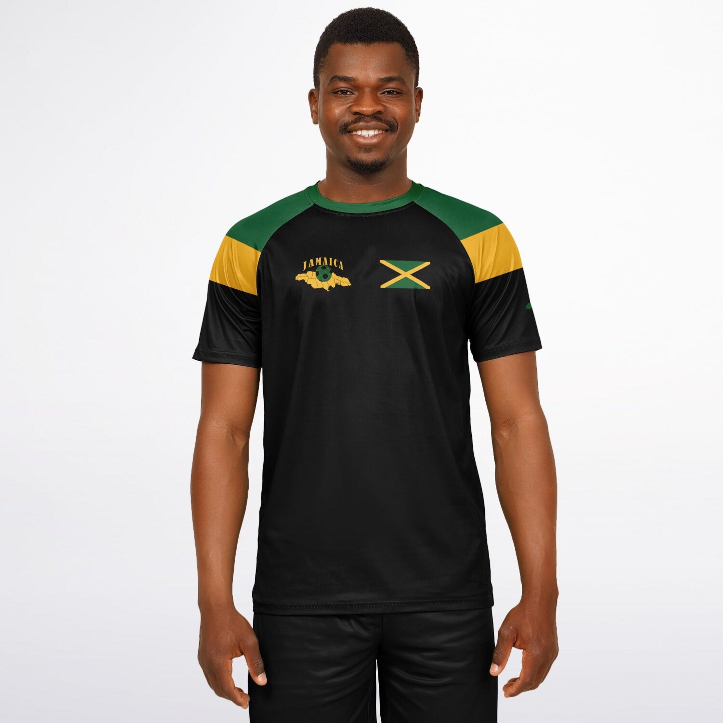 Jamaica Soccer Jersey - Black