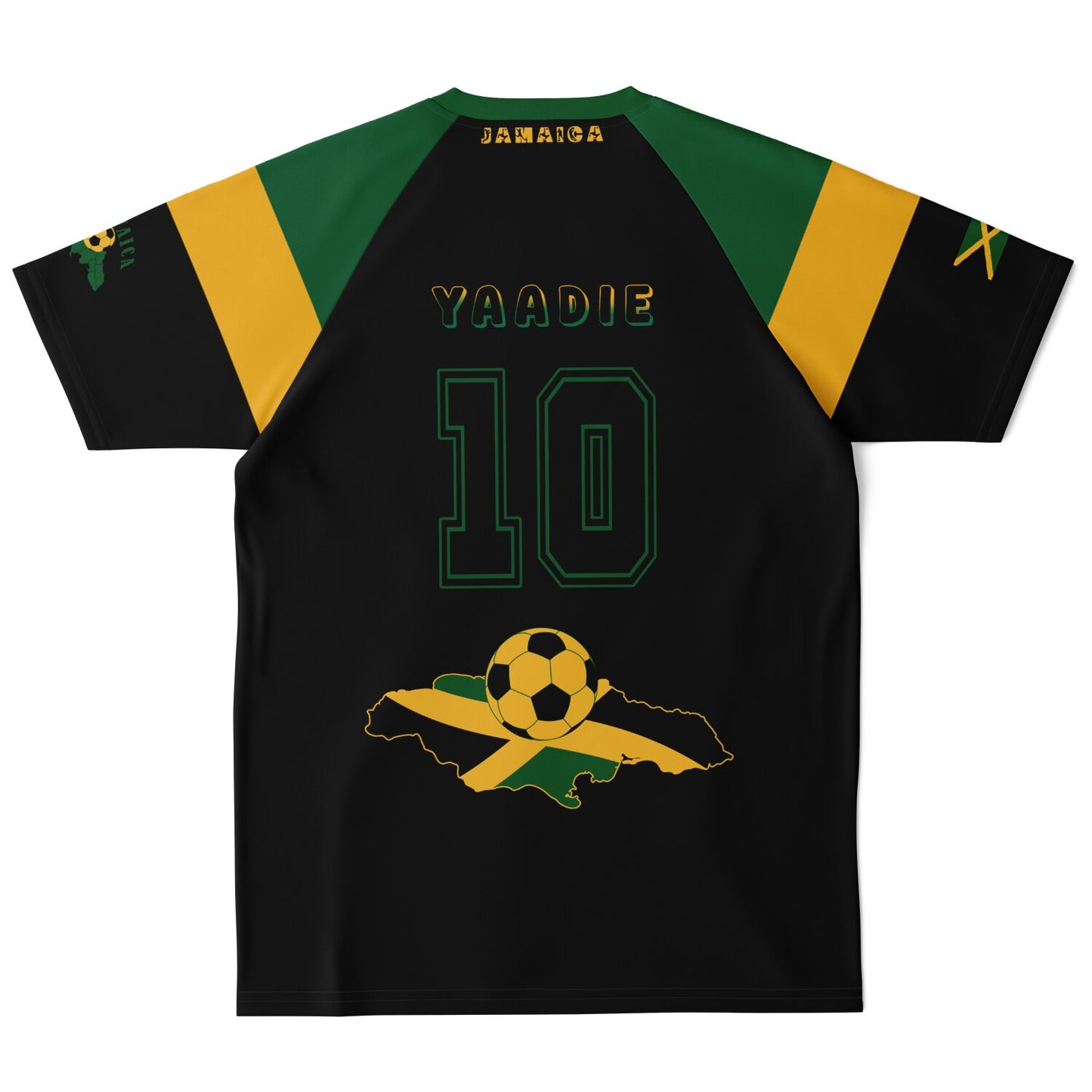 Jamaica Soccer Jersey - Black