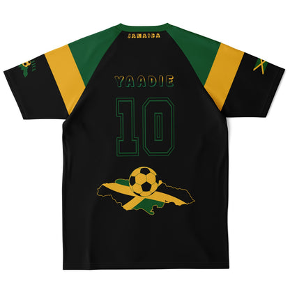 Jamaica Soccer Jersey - Black