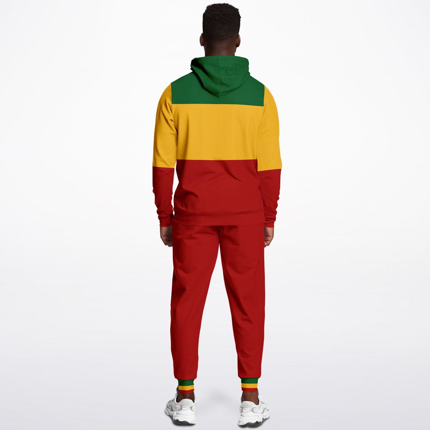 Rasta Casual Pull Over Hoodie & Jogger Set