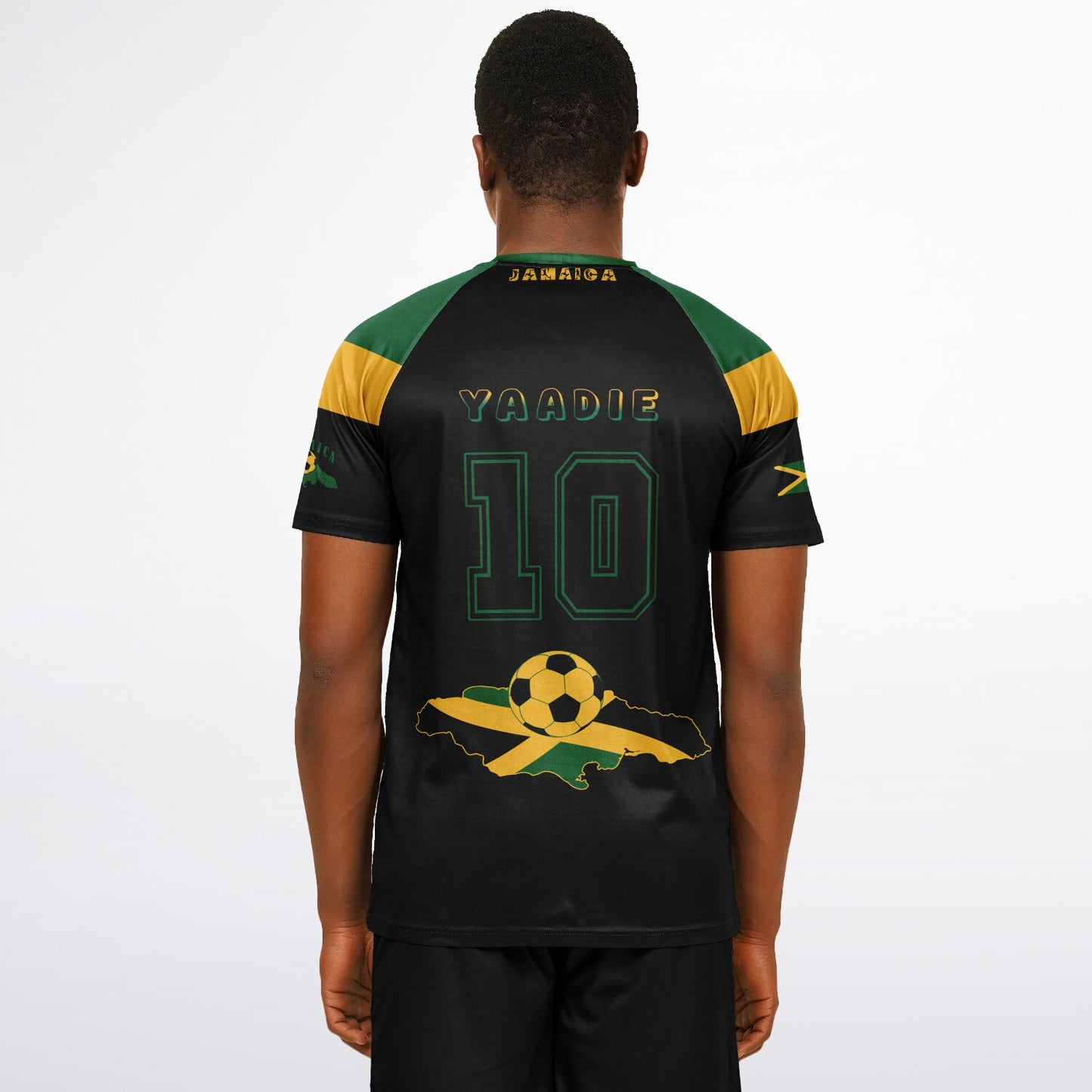 Jamaica Soccer Jersey - Black