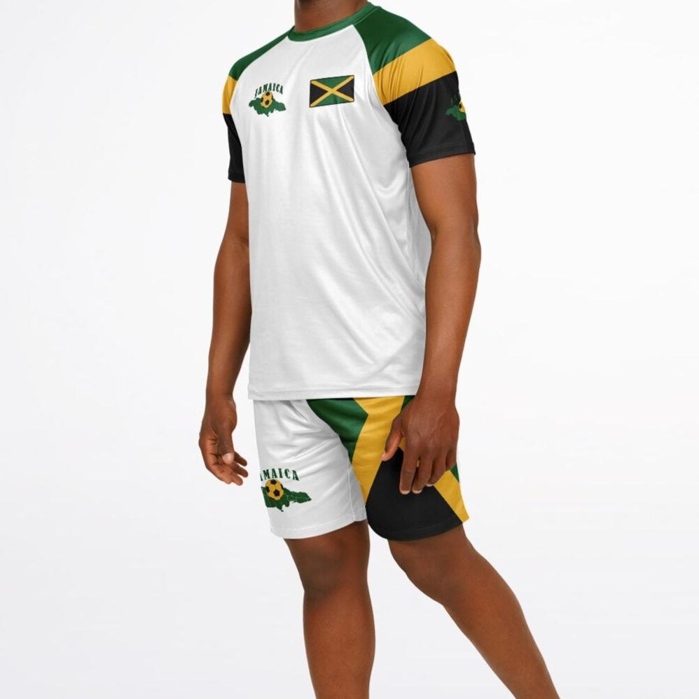 Jamaica National Team Soccer Jersey Set White