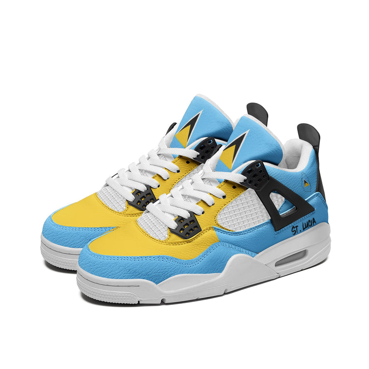 Saint Lucia Flag Shoes