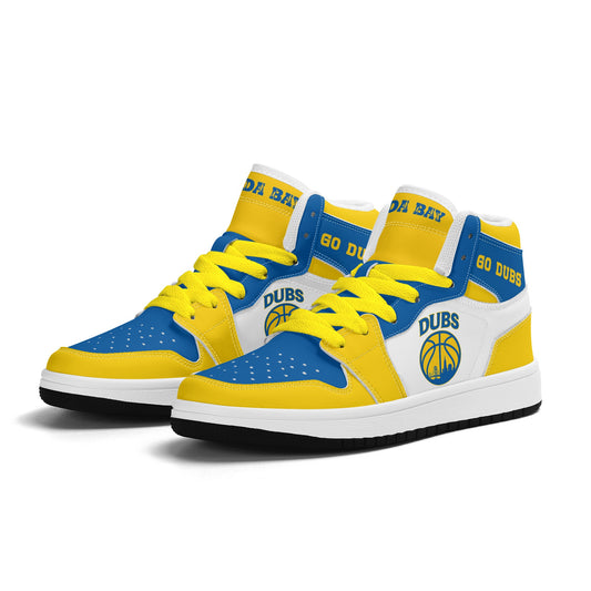 Golden State Basketball Team Themed Shoes For Kids