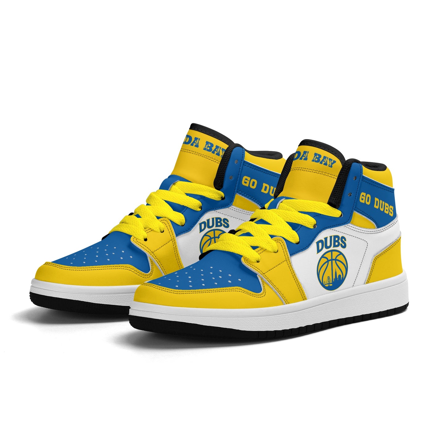 Golden State Basketball Team Themed Shoes For Kids