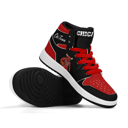 Chicago Basketball Team Themed Shoes For Kids