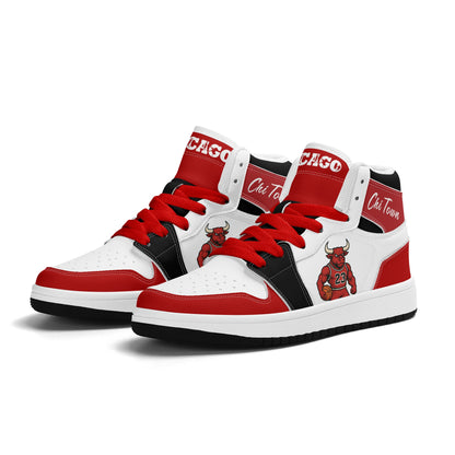 Chicago Basketball Team Themed Shoes For Kids