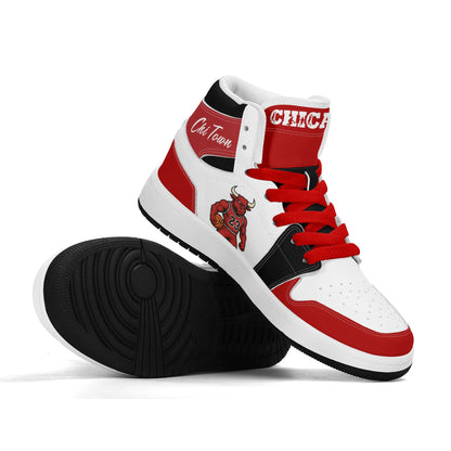 Chicago Basketball Team Themed Shoes For Kids