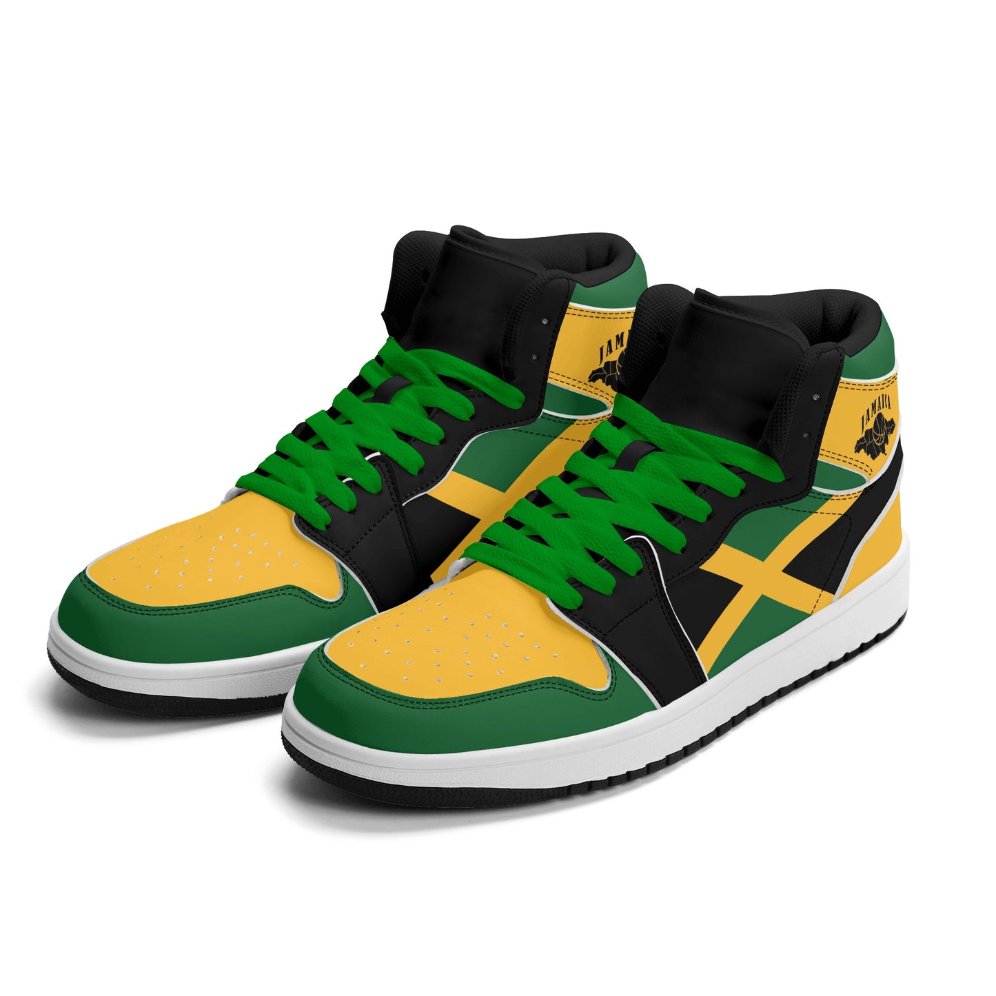 Jamrock Classics High - Jamaica Flag Shoes