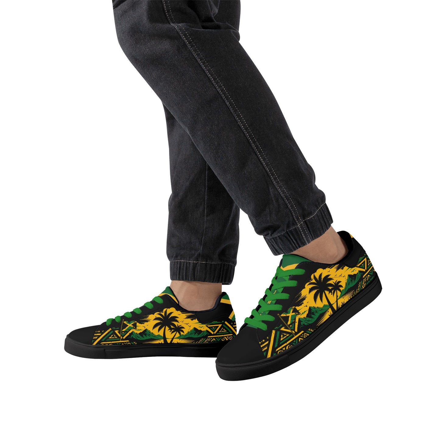 Jamaica Palm Low Top Sneakers – Ackee Walkers