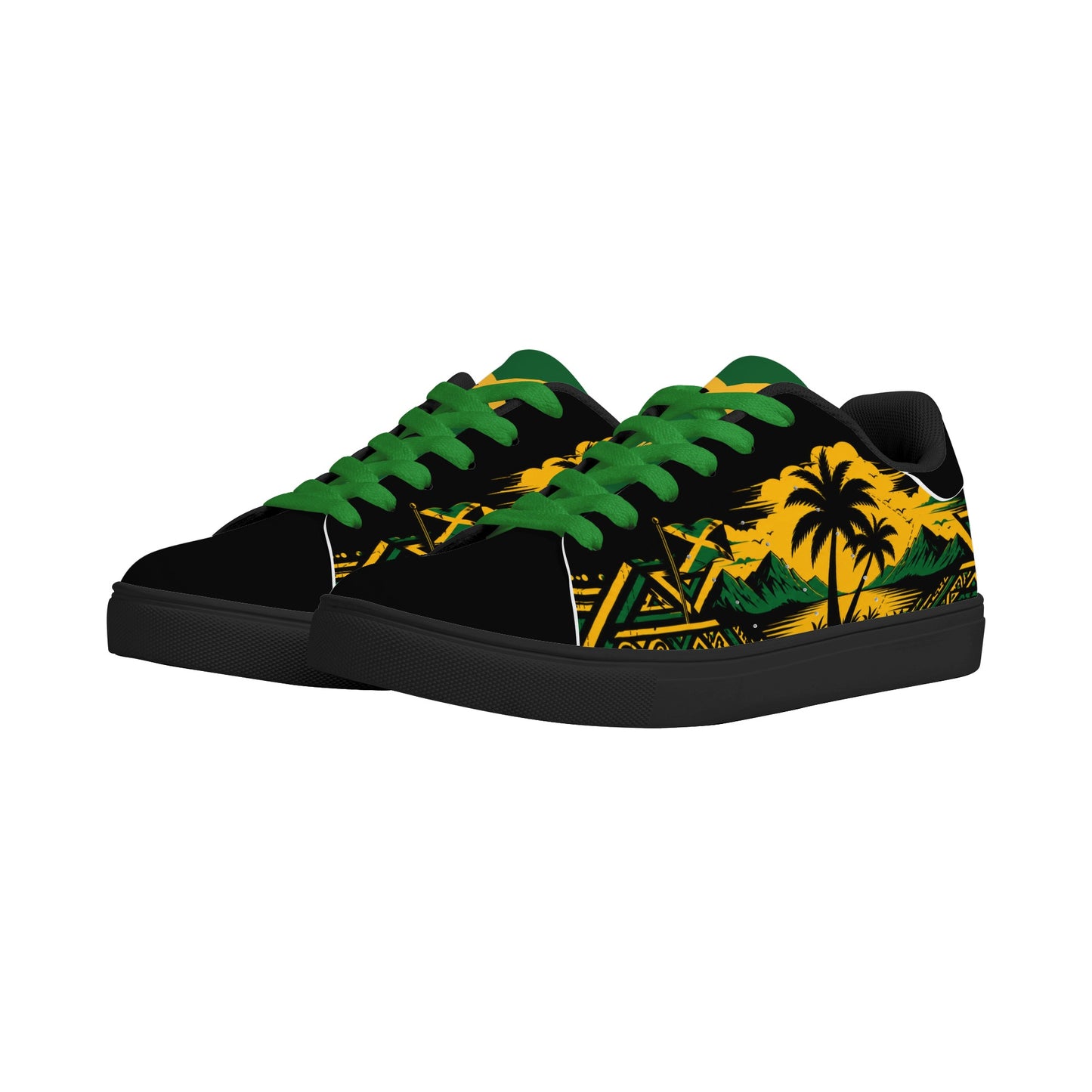Jamaica Palm Low Top Sneakers – Ackee Walkers