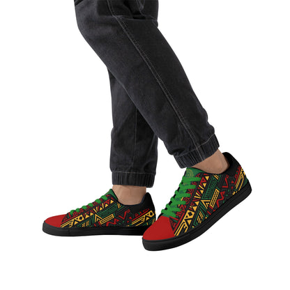 Rasta Roots Low Top Sneakers – Ackee Walkers