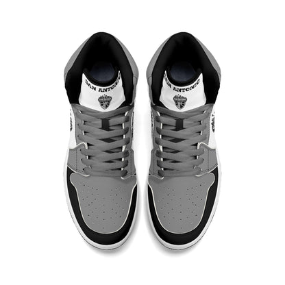 San Antonio Basketball-Inspired High Top Sneakers White - Jamrock High