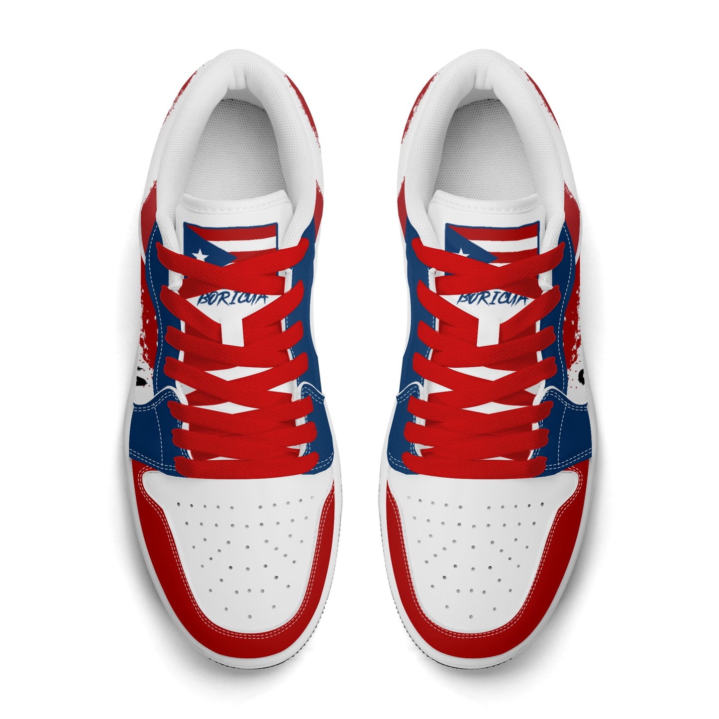 Puerto Rico Flag Shoes - Boricua Pride Sneakers - Jamrock Low