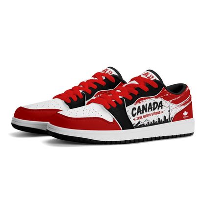 Canada Soccer Flag Shoes – Jamrock Low Sneakers
