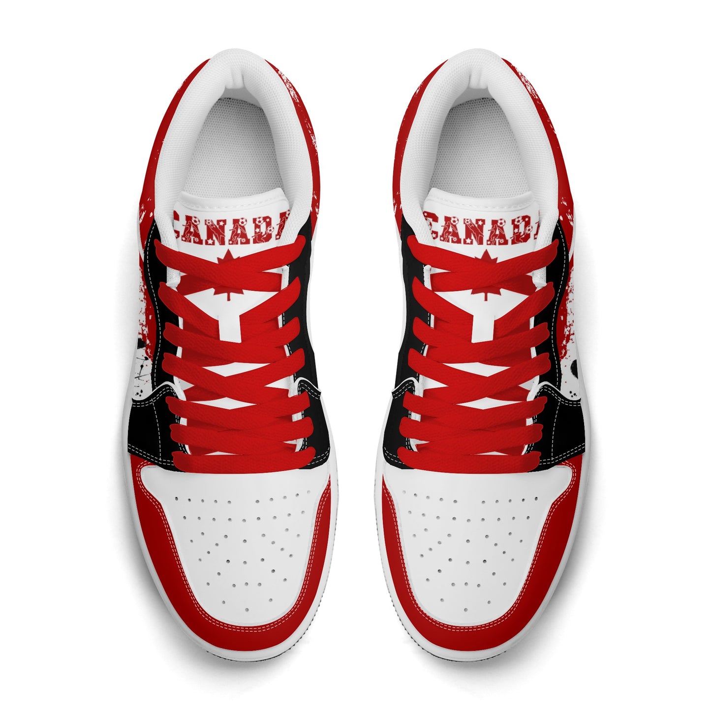 Canada Soccer Flag Shoes – Jamrock Low Sneakers