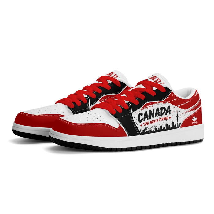 Canada Soccer Flag Shoes – Jamrock Low Sneakers